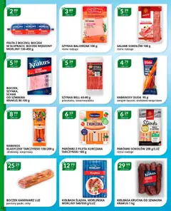 Pogląd oferty "Eurocash Gazetka" - ważna od 22.09.2025 | Strona: 12 | Produkty: Schab, Parówki, Szynka, Boczek