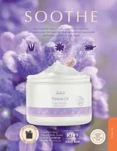 Justine specials catalogue – valid from 01.04.2026 | Page: 99 | Products: Tissue oil, Body butter, Butter, Oil