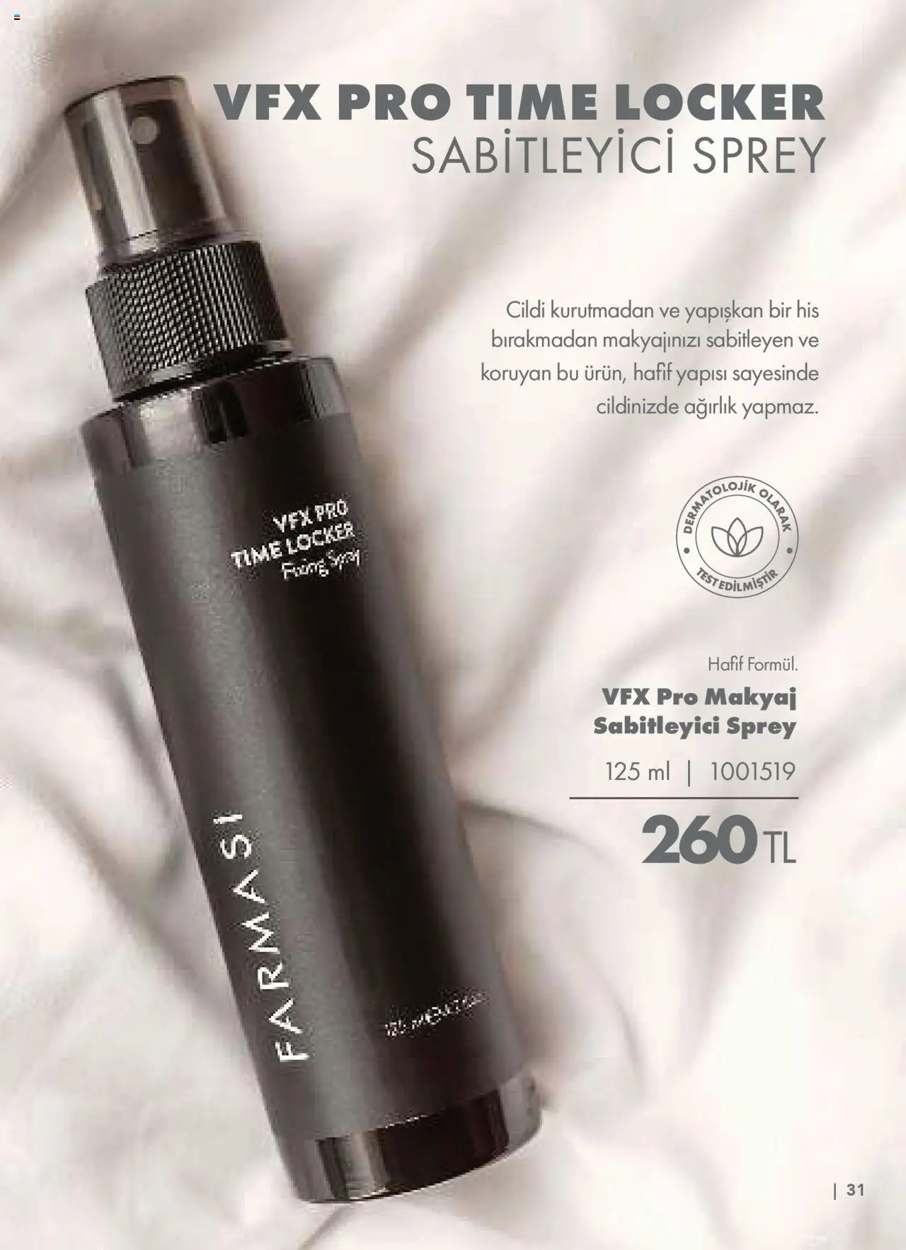 Farmasi Katalog - 01.06.2025 tarihinden itibaren geçerlidir | Sayfa: 31 | Ürünler: Makyaj, Ağırlık
