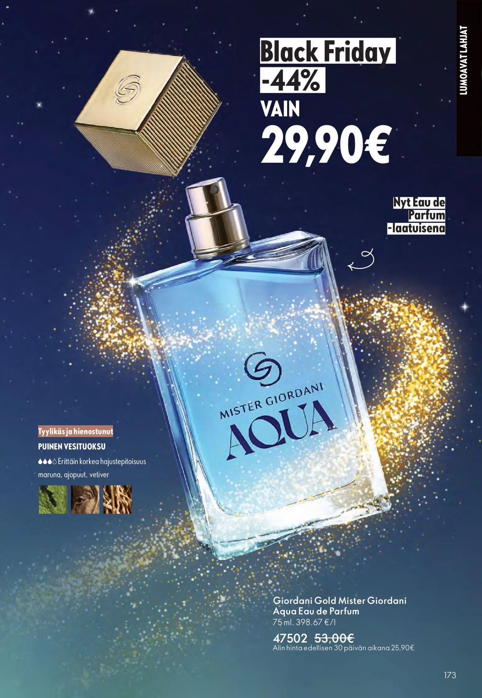 Oriflame - Black Friday – voimassa 19.11.2025 alkaen | Sivu: 173