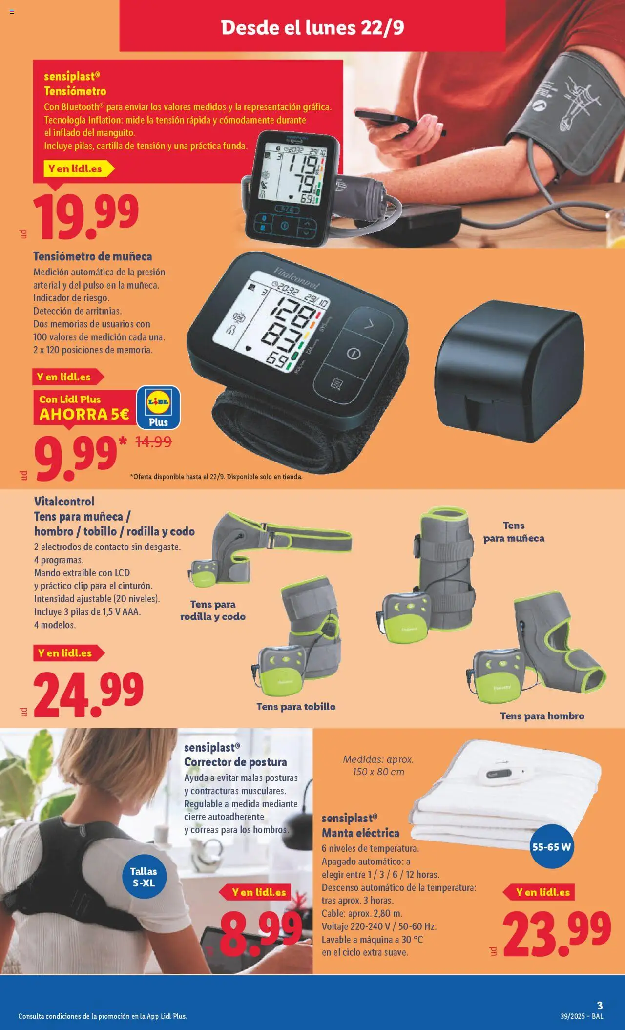 Lidl folleto de bazar │ válido desde el 22.09.2025 | Página: 7