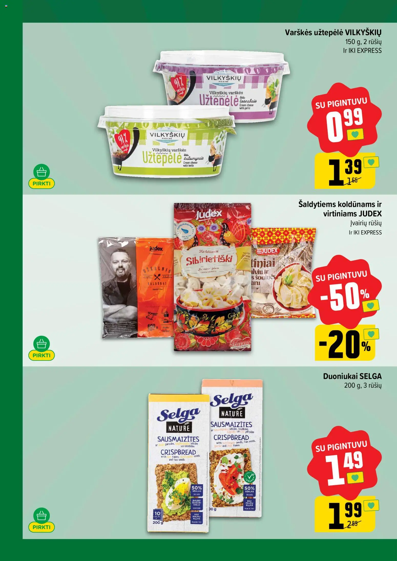 IKI akcijos nuo 16.03.2026 | Puslapis: 2 | Prekių: Užtepėlė