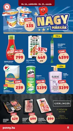 PICK PICKOLINO, 2-féle, 140 g, 3207 Ft/kg - amely érvényes a következő dátumtól: 16.04.2026 | Oldal: 8