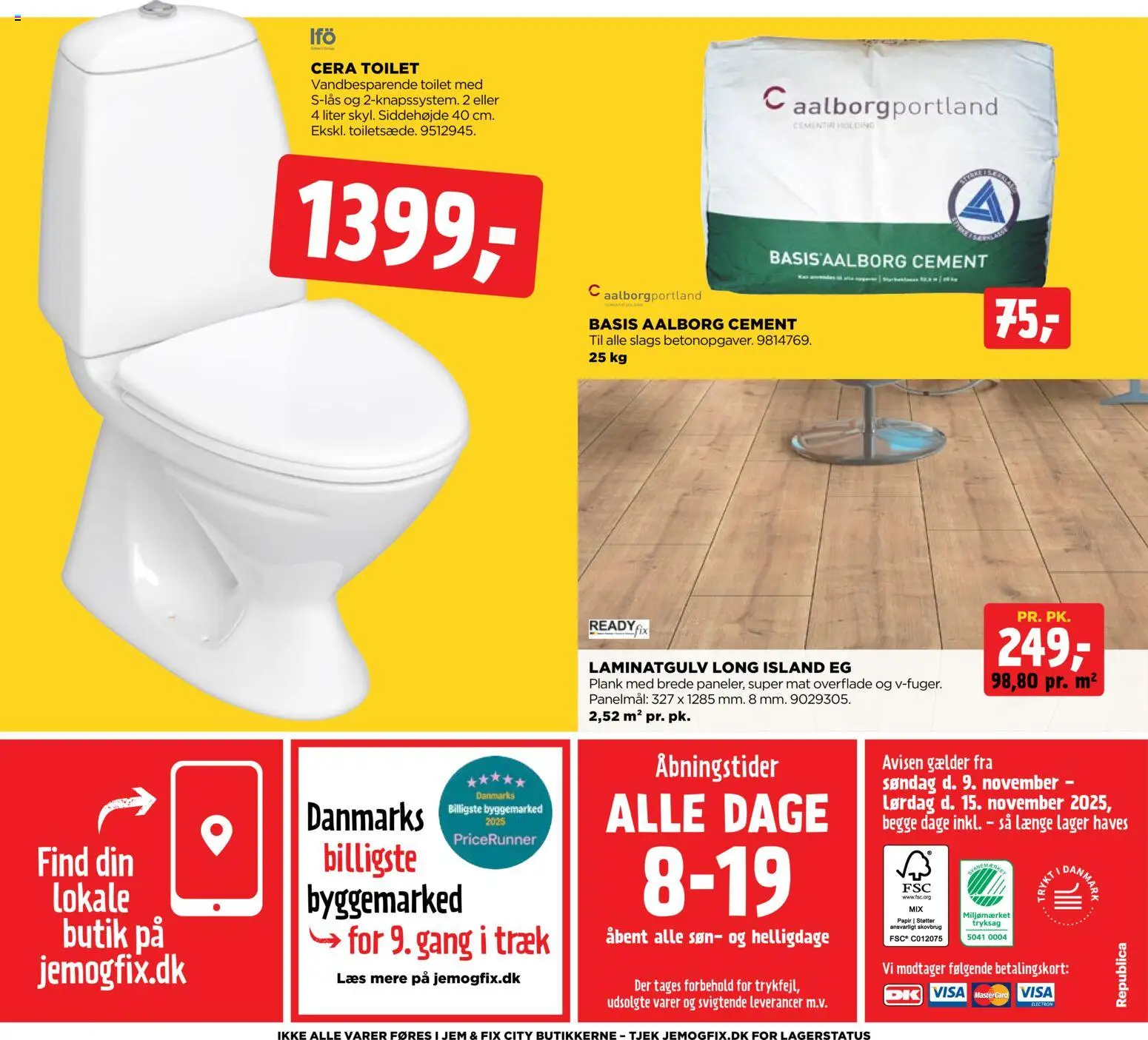 Jem & fix tilbudsavis – gyldig fra 08.11.2025 | Side: 24 | Produkter: Toilet