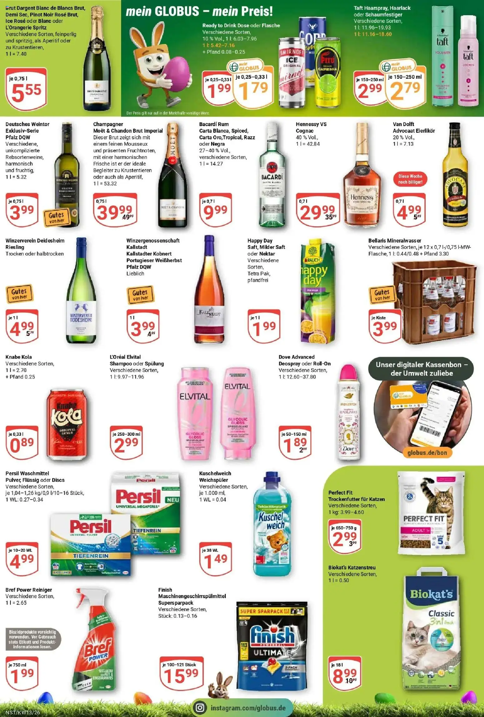 Globus prospekt Neustadt	 – gültig ab 23.03.2026 | Seite: 6 | Produkte: Kuschelweich, Spülung, Weichspüler, Waschmittel