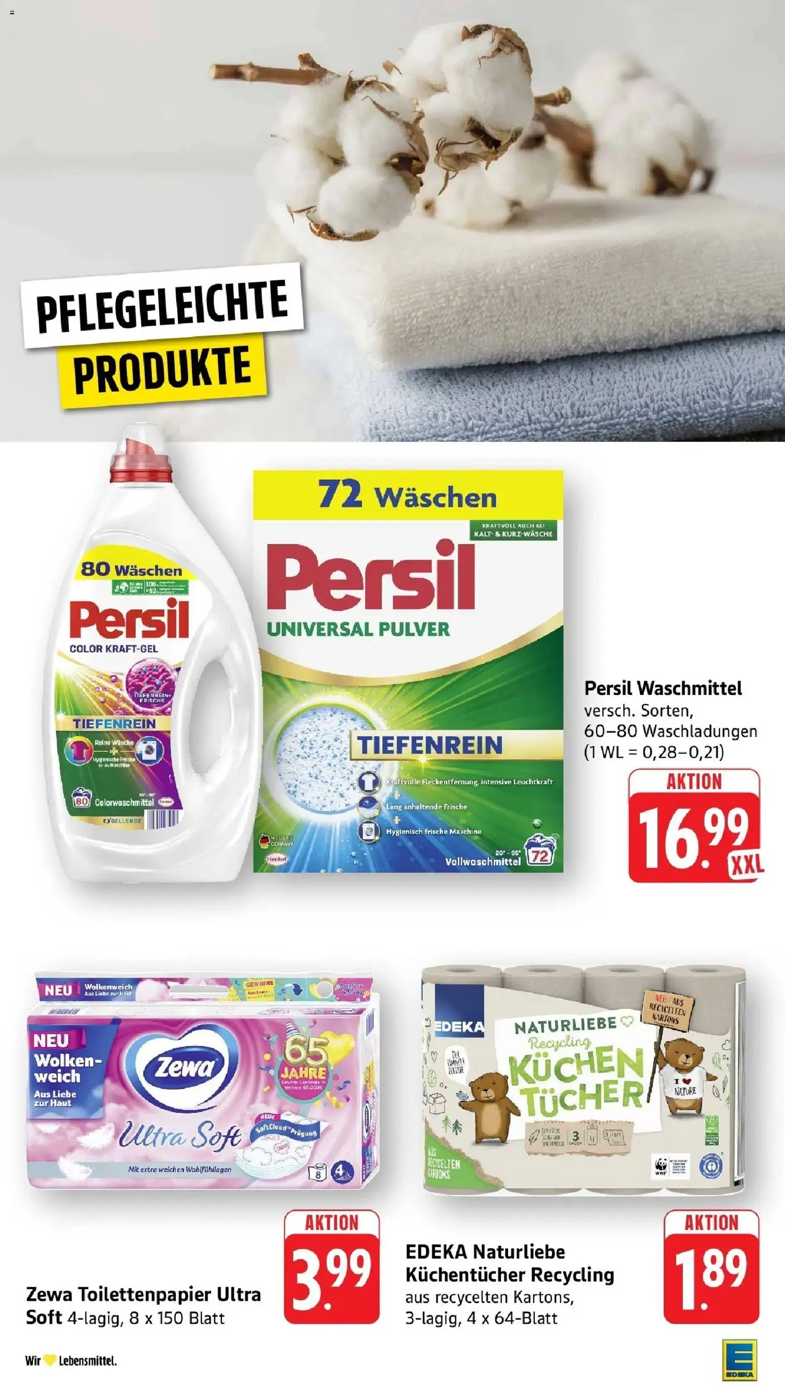 Edeka prospekt Weinheim	 – gültig ab 02.03.2026 | Seite: 36 | Produkte: Zewa, Kuchen, Persil, Toilettenpapier