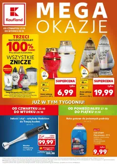 Pogląd oferty "Kaufland gazetka - Mega okazje" - ważna od 23.10.2025
