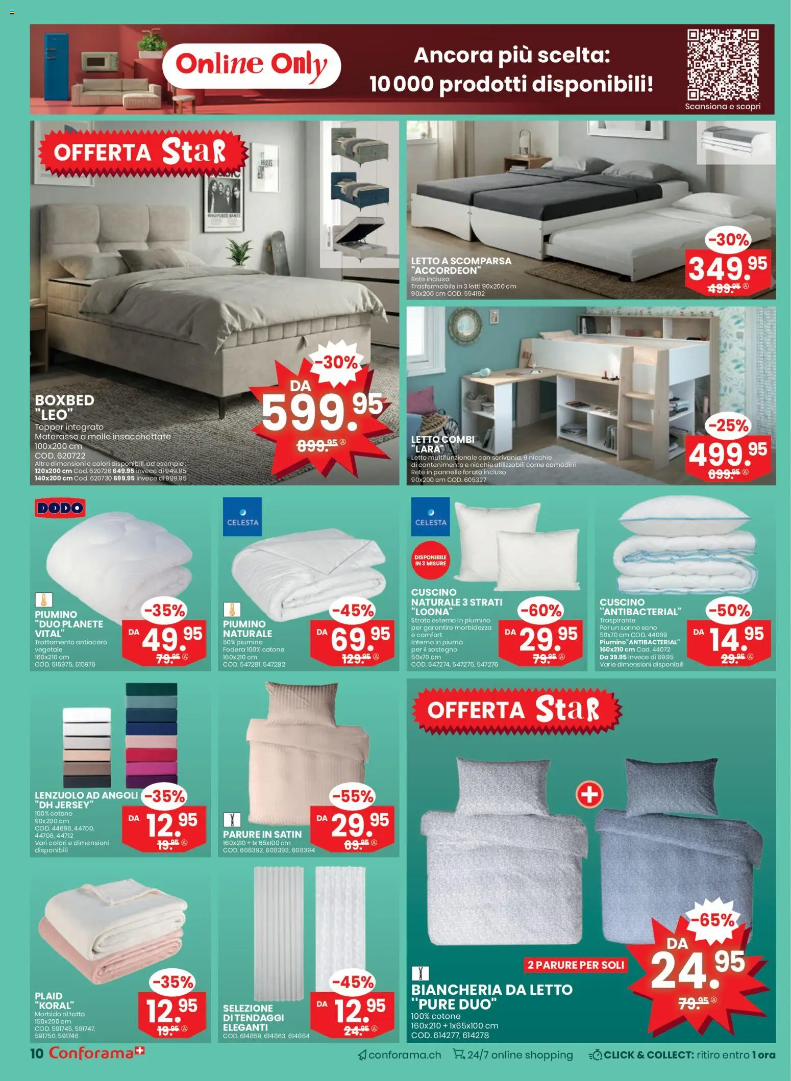 Conforama Aktionen IT – gültig ab 11.02.2026 | Seite: 10 | Produkte: Topper