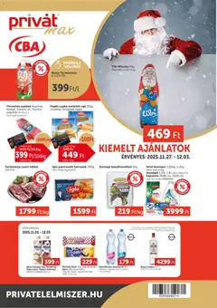 PRIVÁT - Aktuális szórólap MAX - amely érvényes a következő dátumtól: 27.11.2025