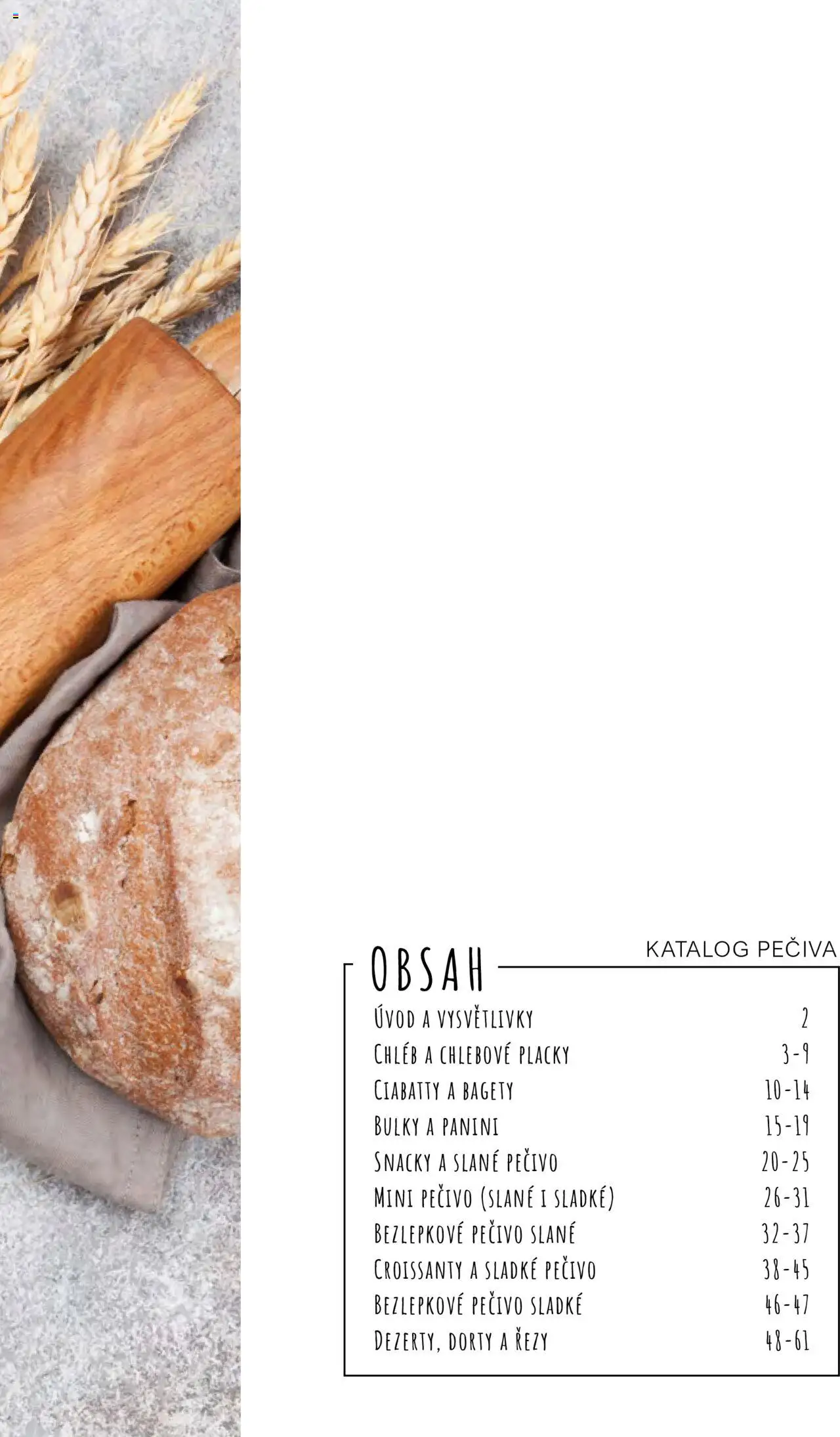 Jip katalog - Pečivo 2025 od 01.01.2025 | Strana: 3 | Produkty: Bezlepkové pečivo, Pečivo, Sladké pečivo, Dorty