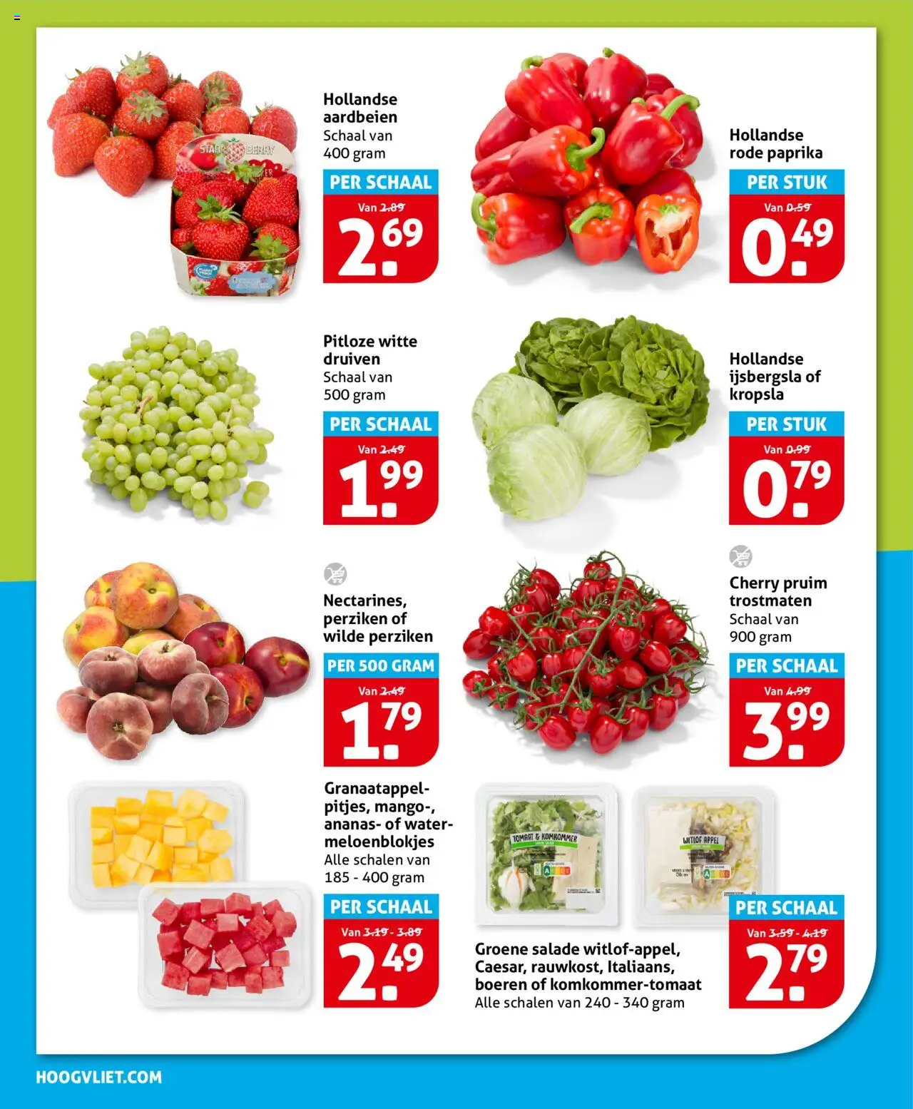  | Pagina: 8 | Producten: Aardbeien, Salade, Appel, Pruim