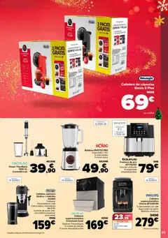 Vista previa Carrefour folleto válido desde el 12.12.2025 | Página: 91 | Productos: Leche, Vasos, Cafetera, Batidora