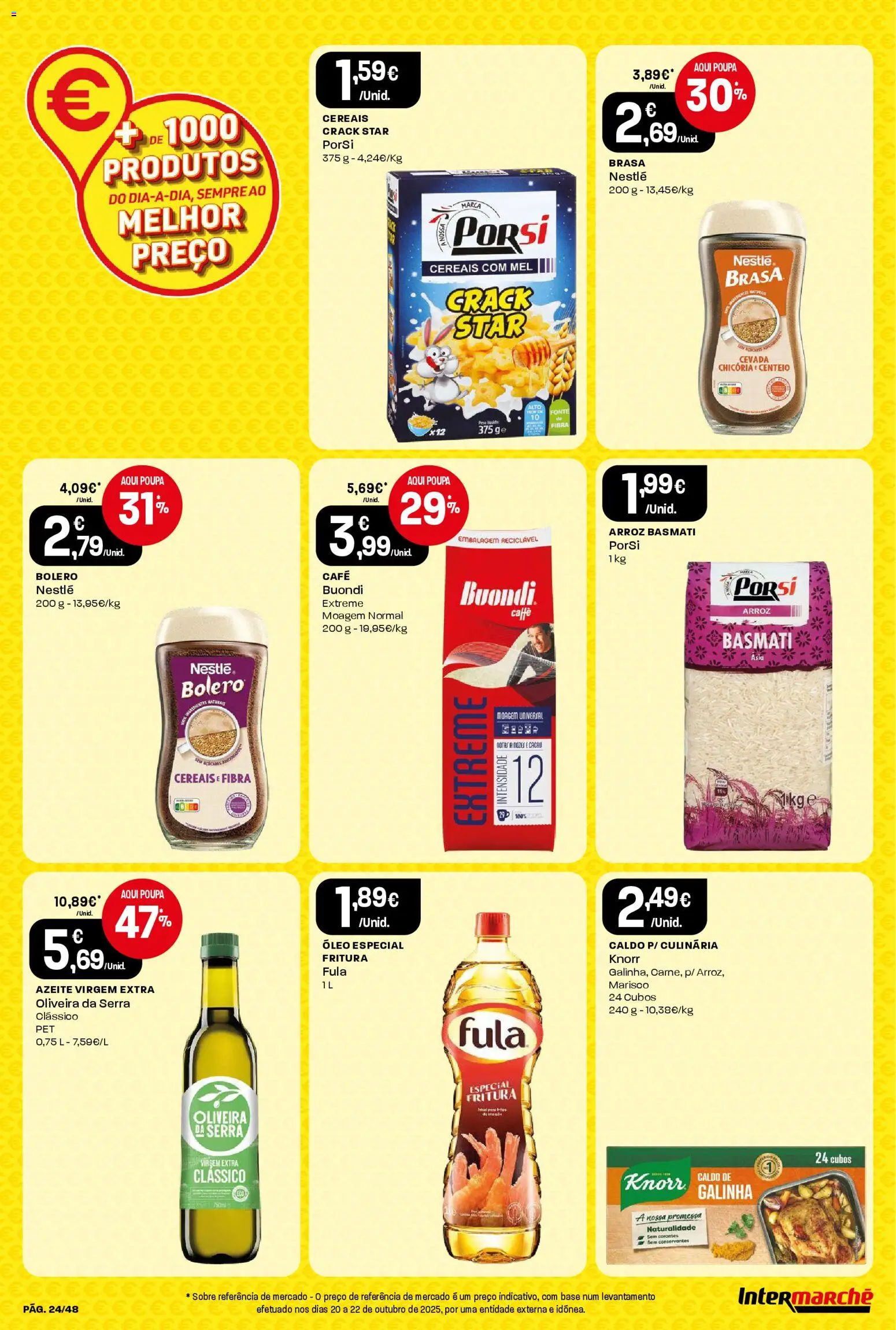 Intermarché - Black Friday │ válido de 27.11.2025 | Página: 24 | Produtos: Azeite, Nestlé, Óleo, Arroz