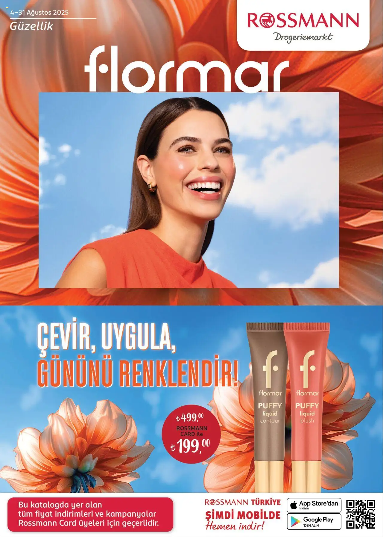 Rossmann Ağustos Güzellik Kataloğu - 04.08.2025 tarihinden itibaren geçerlidir | Sayfa: 1