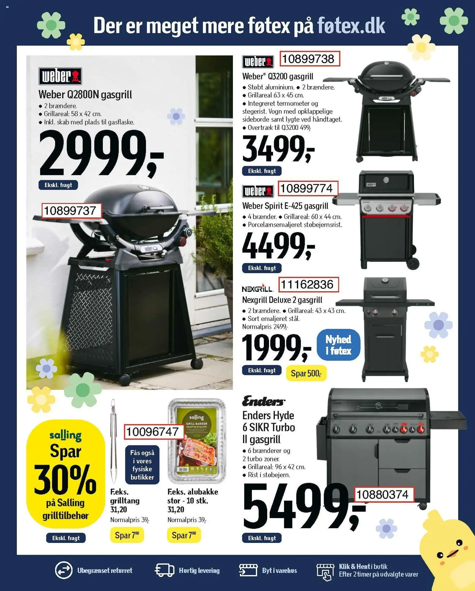 Føtex tilbudsavis – gyldig fra 13.03.2026 | Side: 69 | Produkter: Skab, Termometer, Grill