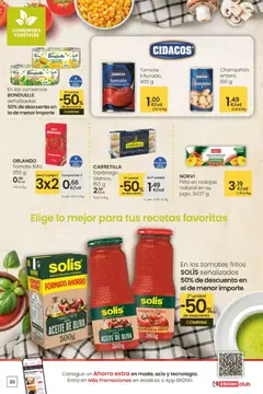 Vista previa Eroski - Para un enero más ligero válido desde el 05.01.2026 | Página: 20 | Productos: Aceite, Tomates, Aceite de oliva, Tomate triturado