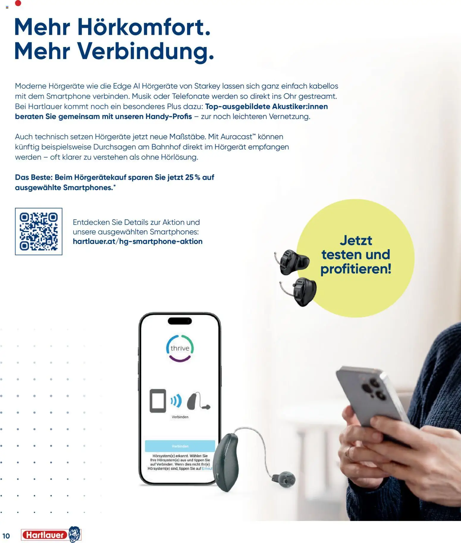 Hartlauer Hörgeräte gültig ab 23.03.2026 | Seite: 10 | Produkte: Smartphone
