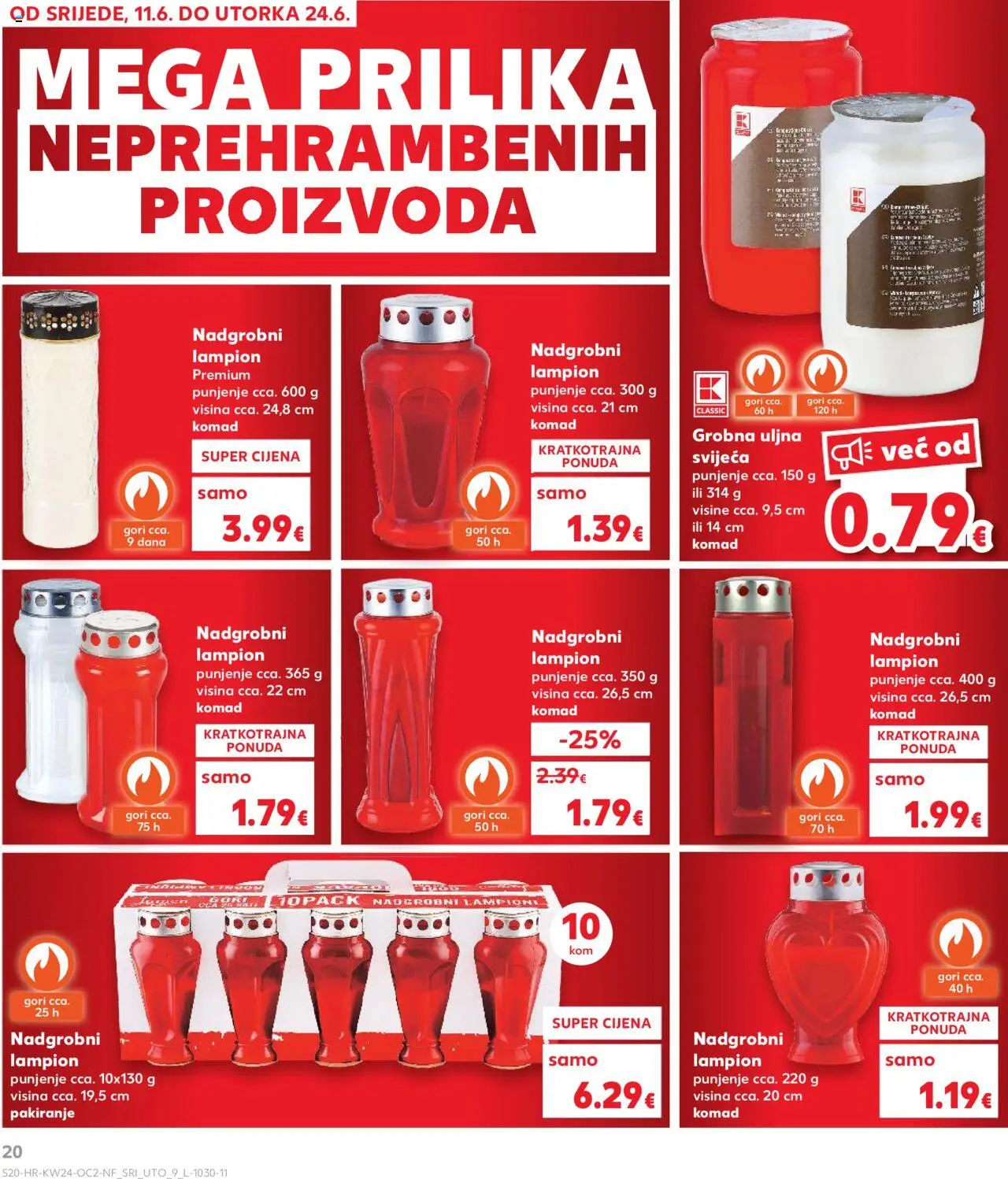 Kaufland HR akciós ujság - amely érvényes a következő dátumtól: 11.06.2025 | Oldal: 20