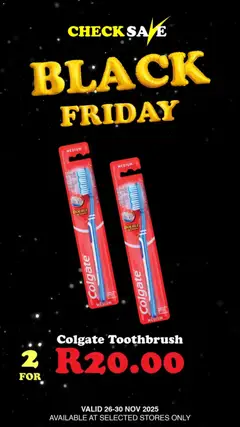 Check Save specials catalogue – valid from 26.11.2025 | Page: 20 | Products: Toothbrush