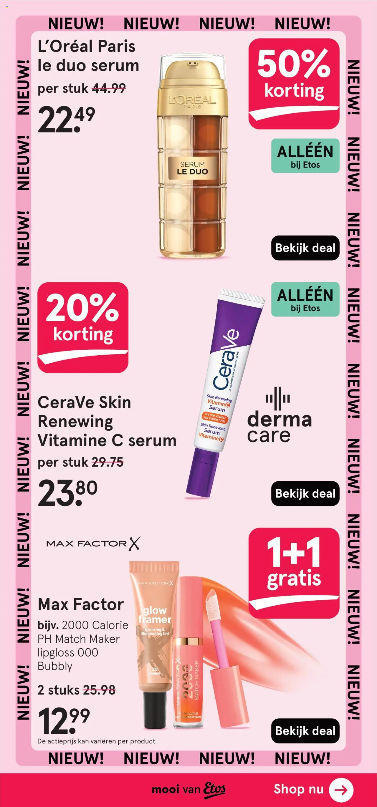 | Pagina: 53 | Producten: Kan, Lipgloss, Vitamine C