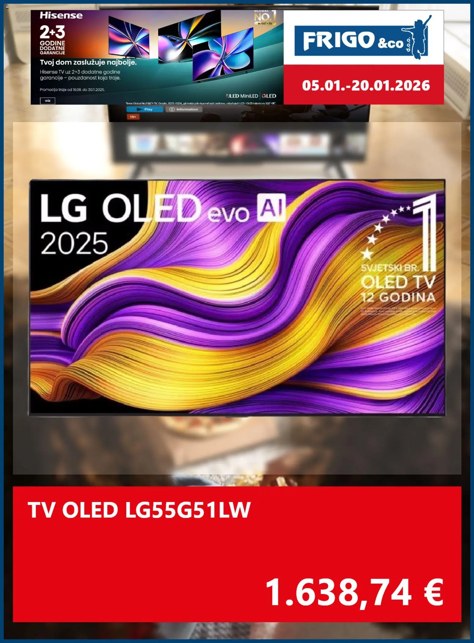 FRIGO & Co. katalog | vrijedi od 05.01.2026 | Stranica: 7 | Proizvodi: Tv