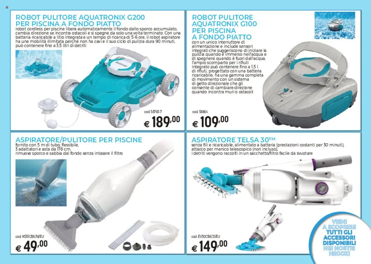 Volantino Brico OK del 03.03.2025 | Pagina: 5 | Prodotti: Piscina, Piatto, Robot, Batteria