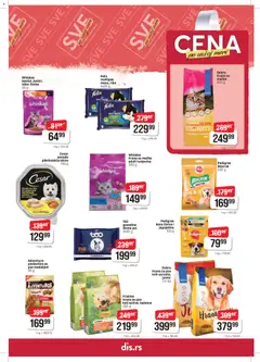 Super DIS katalog  - pregled Super DIS kataloga - važi od 26.03.2026 | Strana: 21 | Proizvode: Hrana za pse, Hrana za mačke, Whiskas, Riba