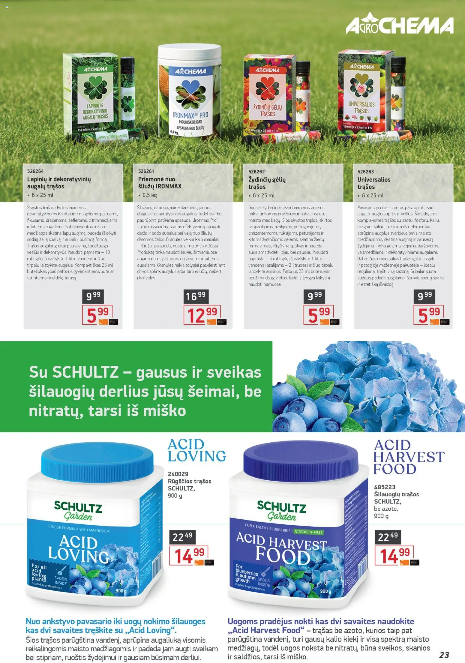 ERMITAŽAS akcijos nuo 01.04.2026 | Puslapis: 23 | Prekių: Šilauogės