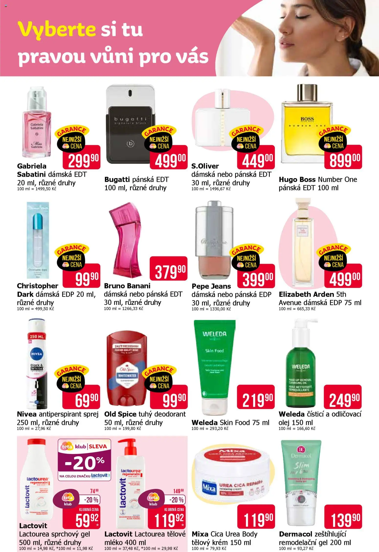 TETA Drogerie leták od 12.03.2026 | Strana: 8 | Produkty: Nivea, Bugatti, Old Spice, Body