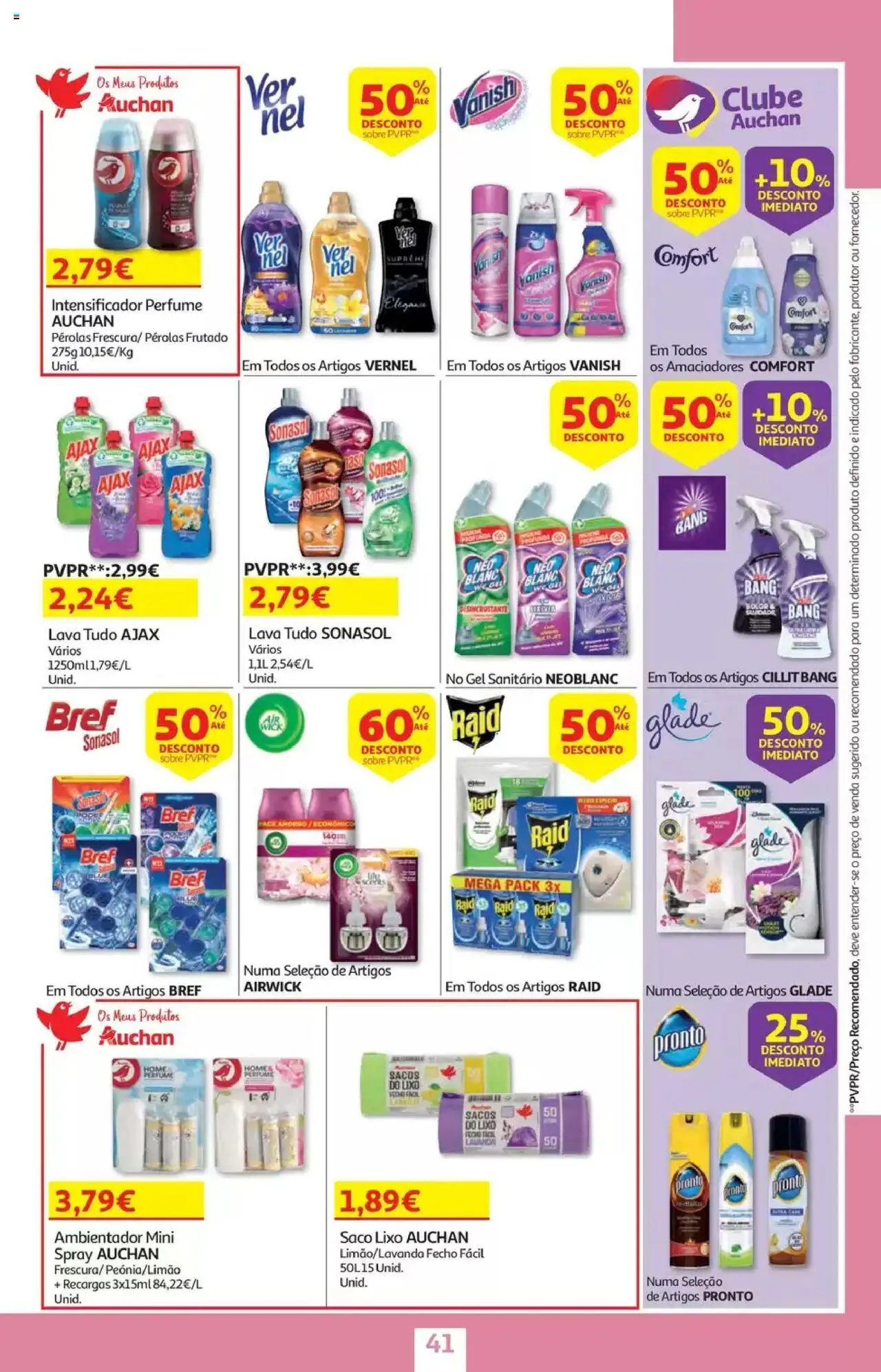 Auchan - Folheto Viagem e Praia │ válido de 02.06.2025 | Página: 41 | Produtos: Perfume