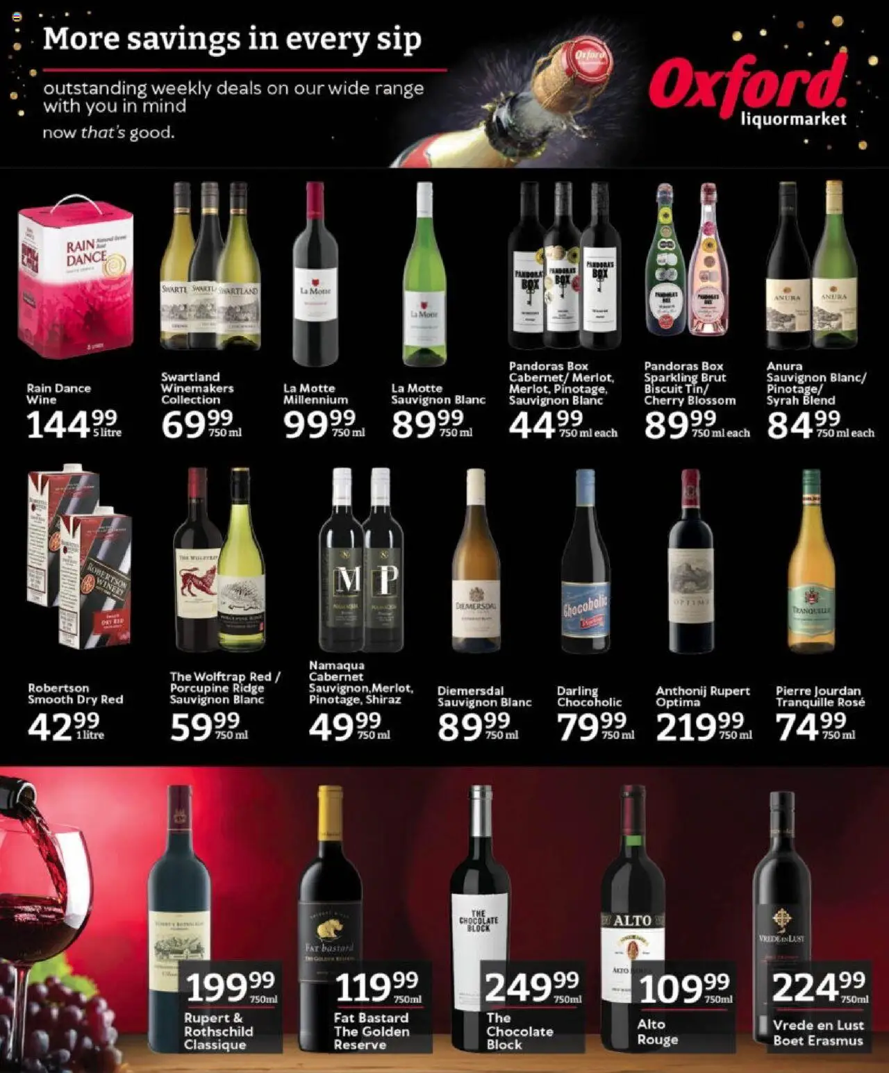 Oxford Freshmarket - Liquormarket Deals │ valid from 20.08.2025 | Page: 4 | Products: Box, Chocolate, Wine