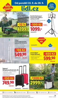 Náhled letáku Lidl leták - Hity týdne od 22.09.2025