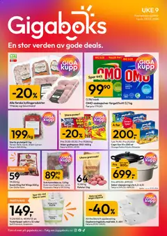 Forhåndsvisning av Gigaboks kundeavis gyldig fra 23.02.2026