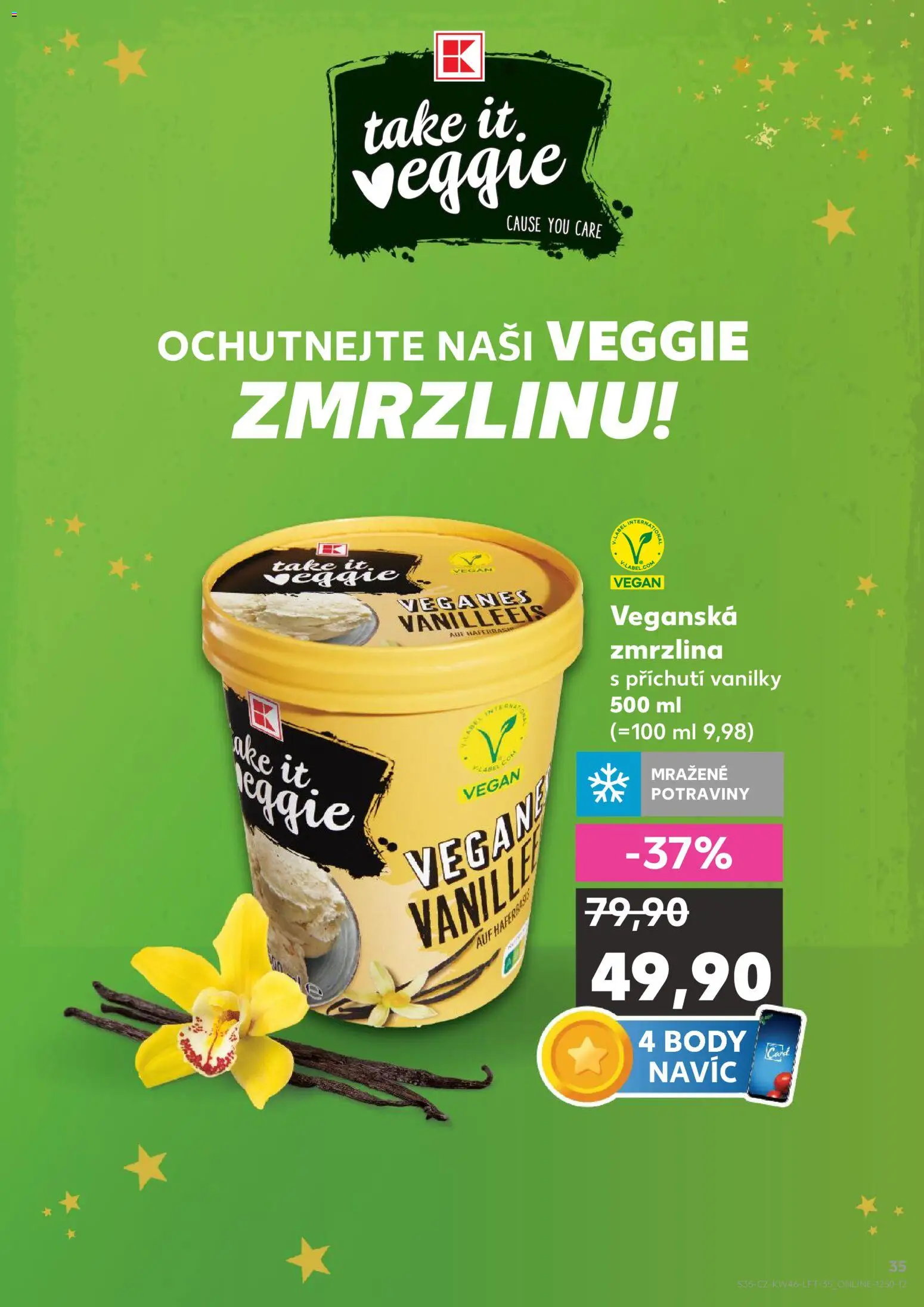 Kaufland leták - Kolín od 12.11.2025 | Strana: 35 | Produkty: Veggie, Vegan, Take It Veggie, Veganská zmrzlina