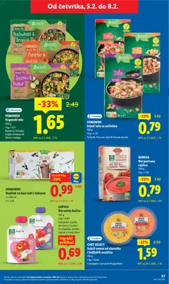 VEMONDO Svježi tofu sa začinima, Teriyaki, Toscana style ili Garam masala, 180 g - Pregled kataloga iz trgovine Lidl, vrijedi od 02.02.2026 | Stranica: 57
