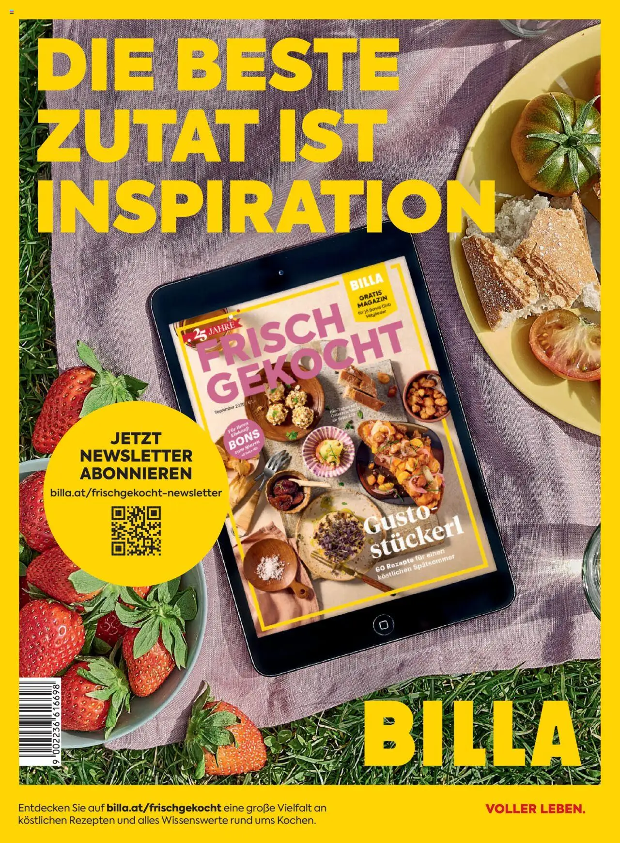 Billa Frisch Gekocht gültig ab 01.09.2025 | Seite: 168