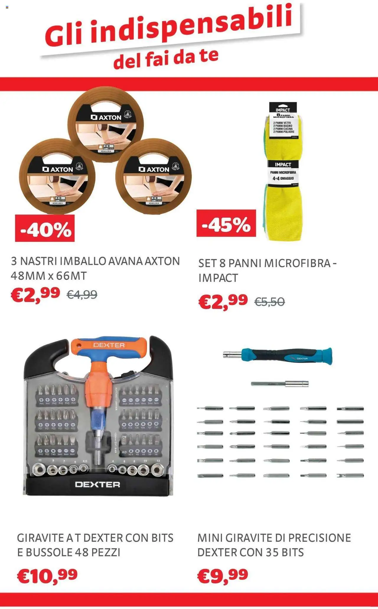Volantino Brico Center del 08.10.2025 | Pagina: 22 | Prodotti: Tè, Bagno