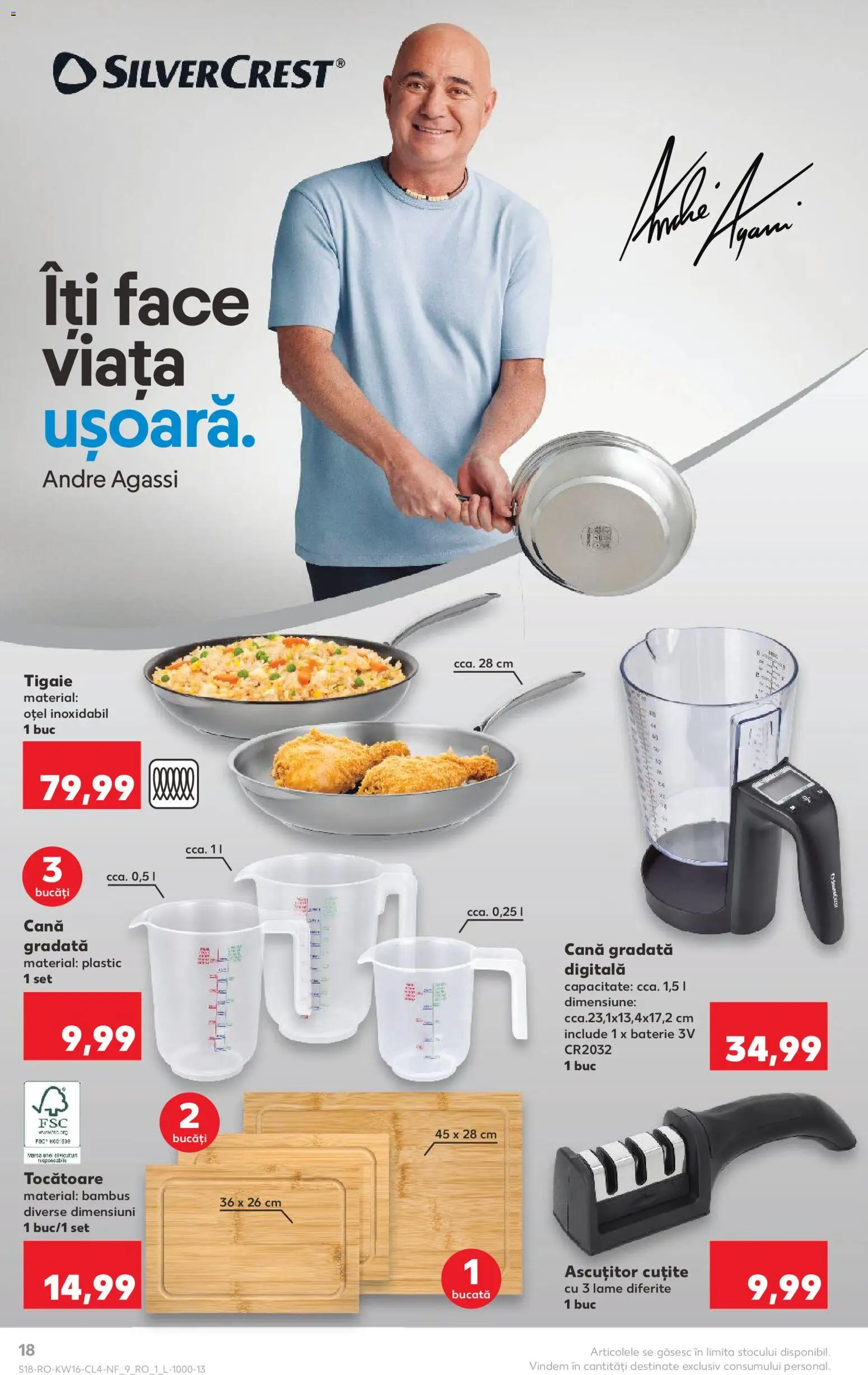 Kaufland RO akciós ujság - amely érvényes a következő dátumtól: 15.04.2026 | Oldal: 18