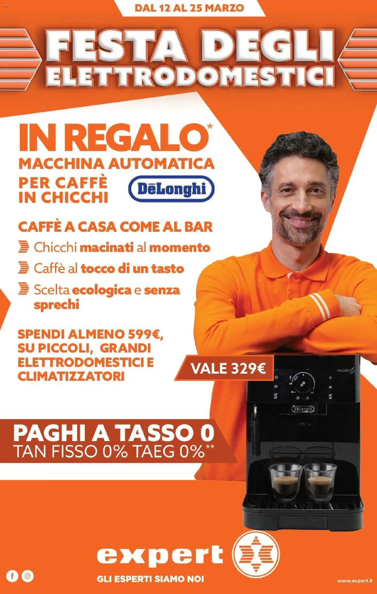 Volantino Expert del 12.03.2026 | Pagina: 1 | Prodotti: Caffè