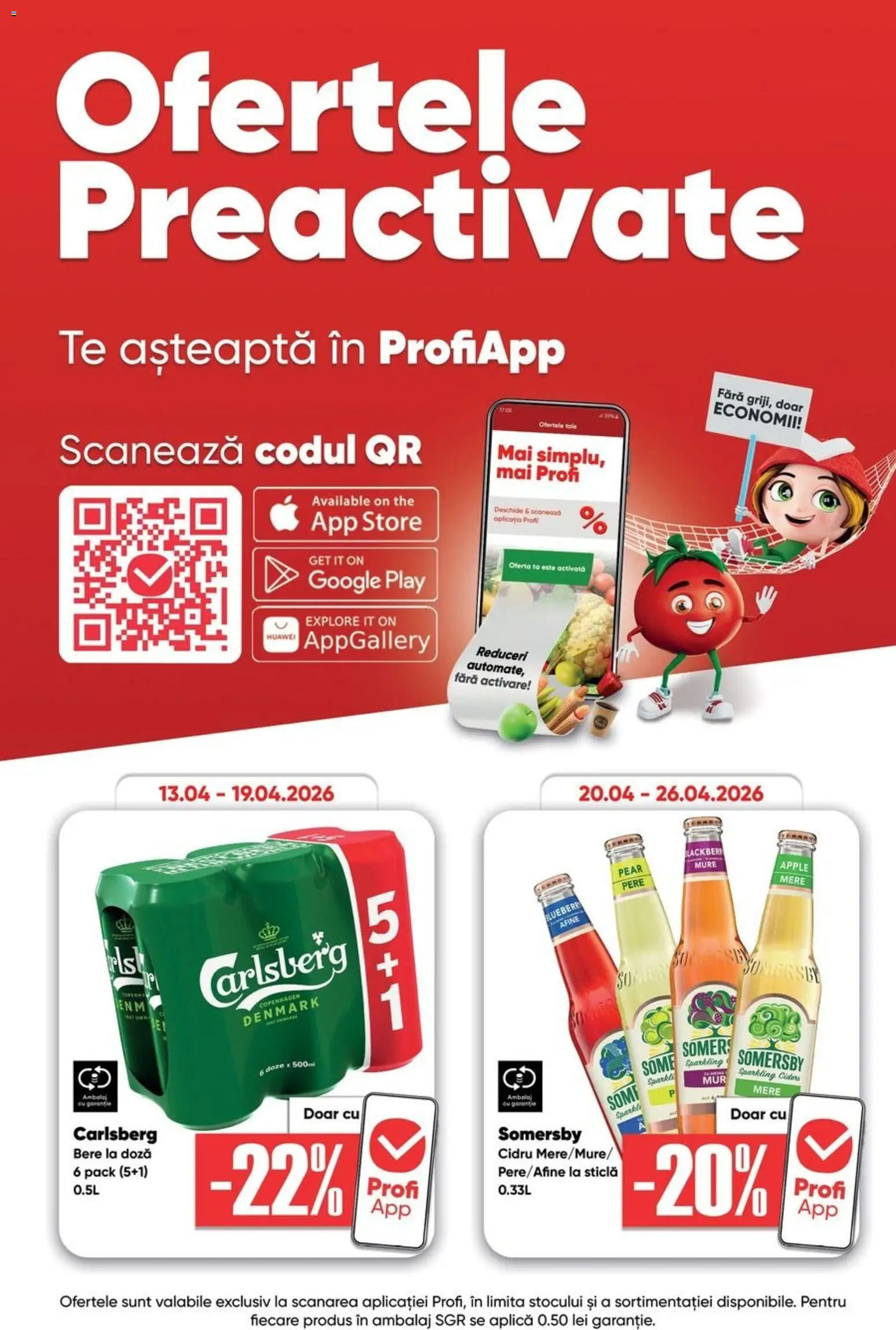 Noul catalog Profi – valabil de la 15.04.2026 | Pagină: 7 | Produse: Afine, Apple, Bere, Mere