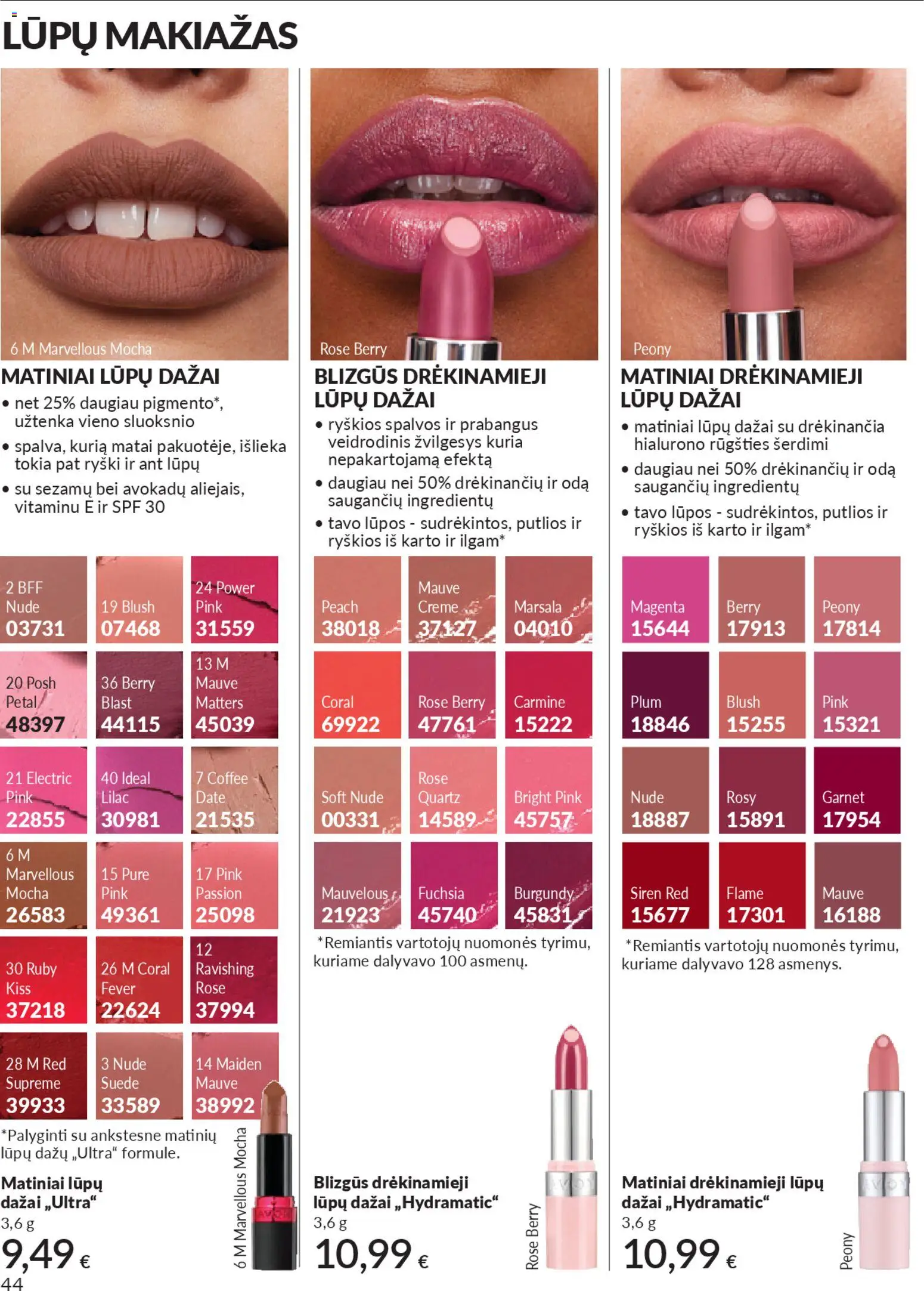 AVON akcijos nuo 01.04.2026 | Puslapis: 44