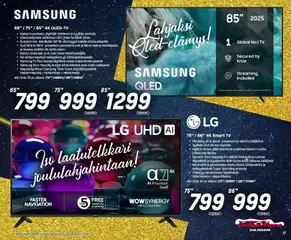 Veikon Kone-mainoslehti voimassa 08.12.2025 alkaen | Sivu: 17 | Tuotteet: Soundbar, Tee, TV