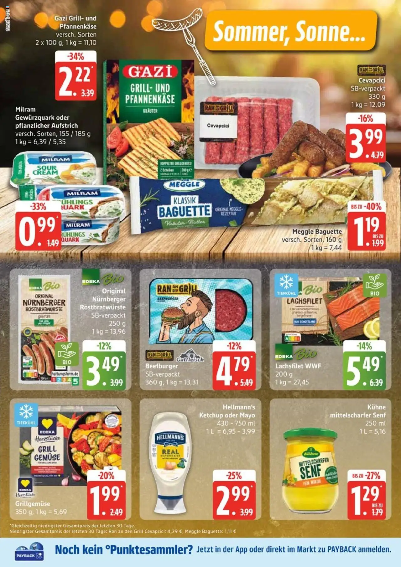 Edeka Prospekt 	 - gültig ab dem 07.07.2025 | Seite: 2 | Produkte: Grill, Quark, Milram, Ketchup