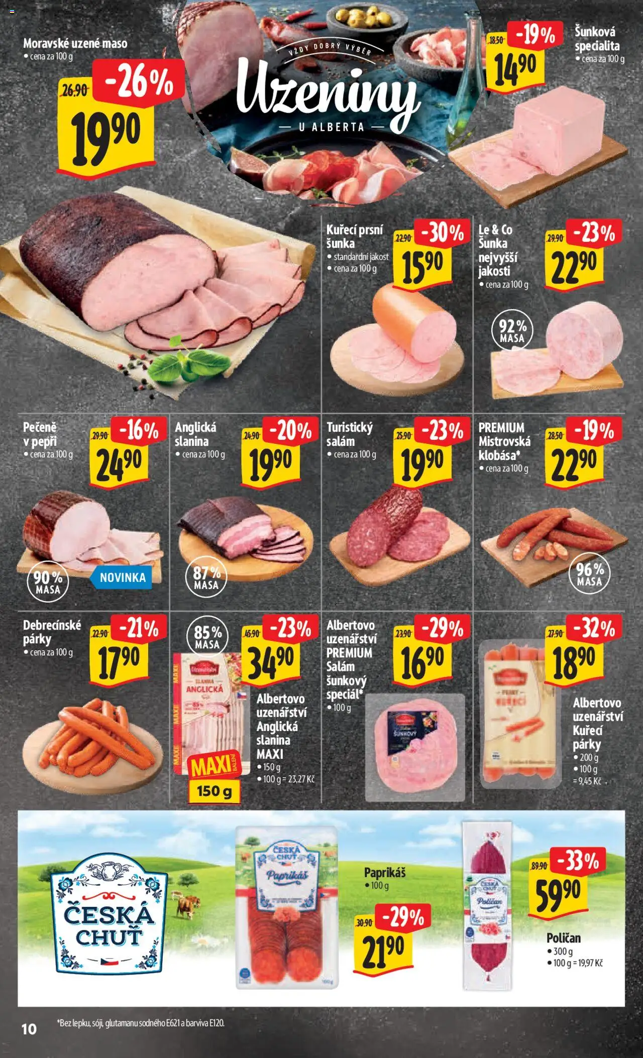 Albert leták - Hypermarket od 02.07.2025 | Strana: 17 | Produkty: Uzené maso, Anglická slanina, Uzeniny, Paprika