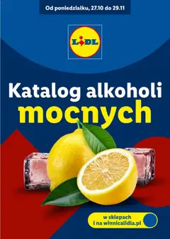 Pogląd oferty "Lidl Katalog alkoholi mocnych" - ważna od 27.10.2025