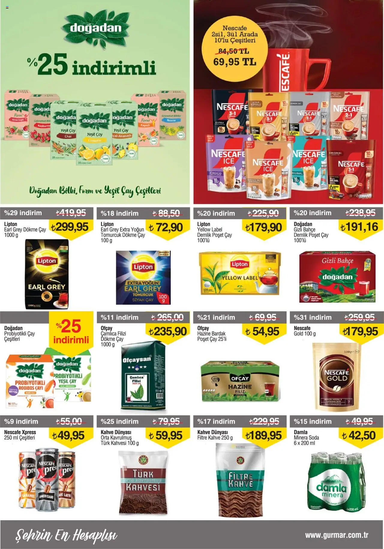 Gürmar Katalog - 16.08.2025 tarihinden itibaren geçerlidir | Sayfa: 8 | Ürünler: Rezene, Çay, Zselatin, Soda