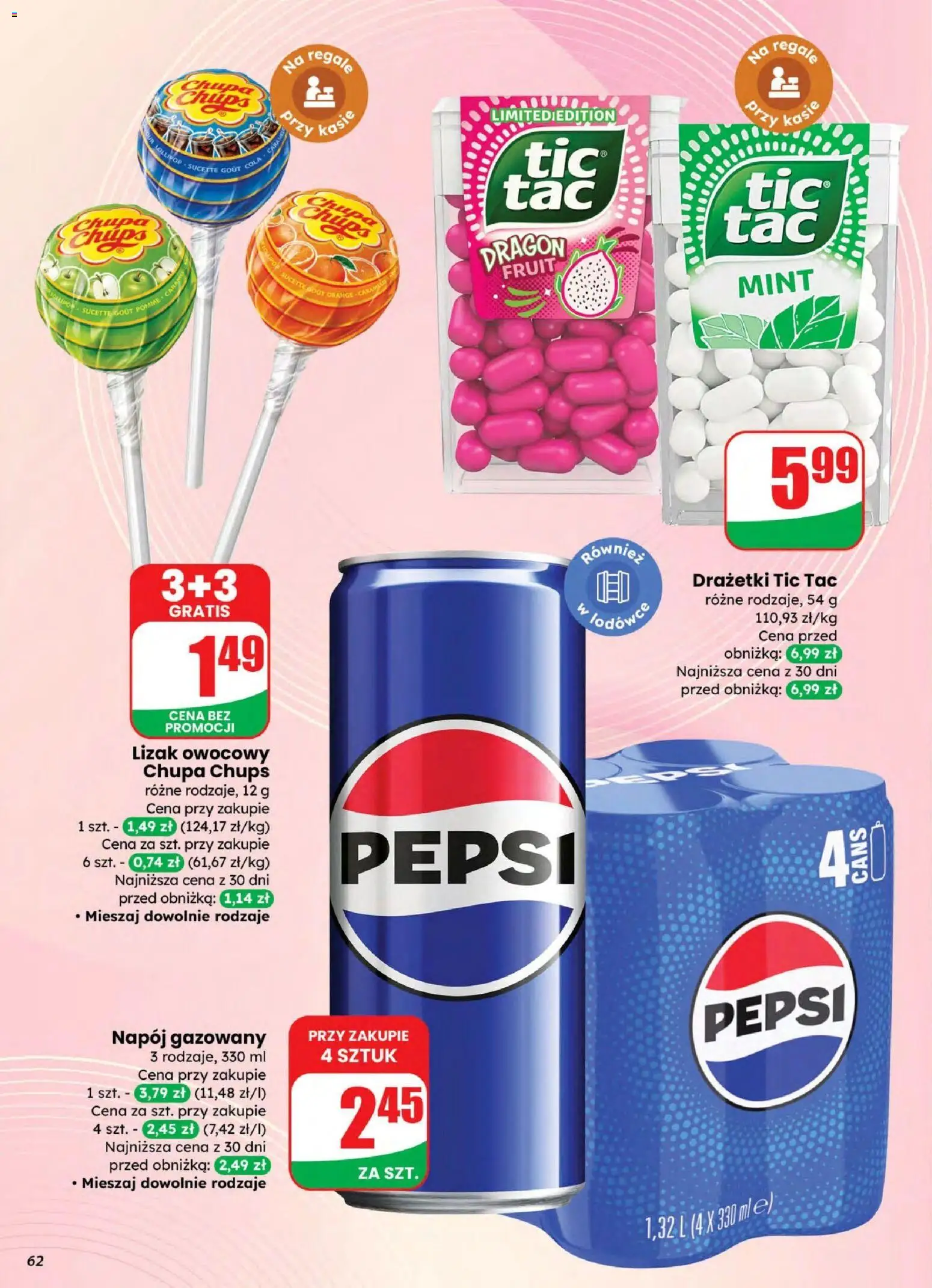 Dino gazetka od 04.03.2026 | Strona: 62 | Produkty: Pepsi