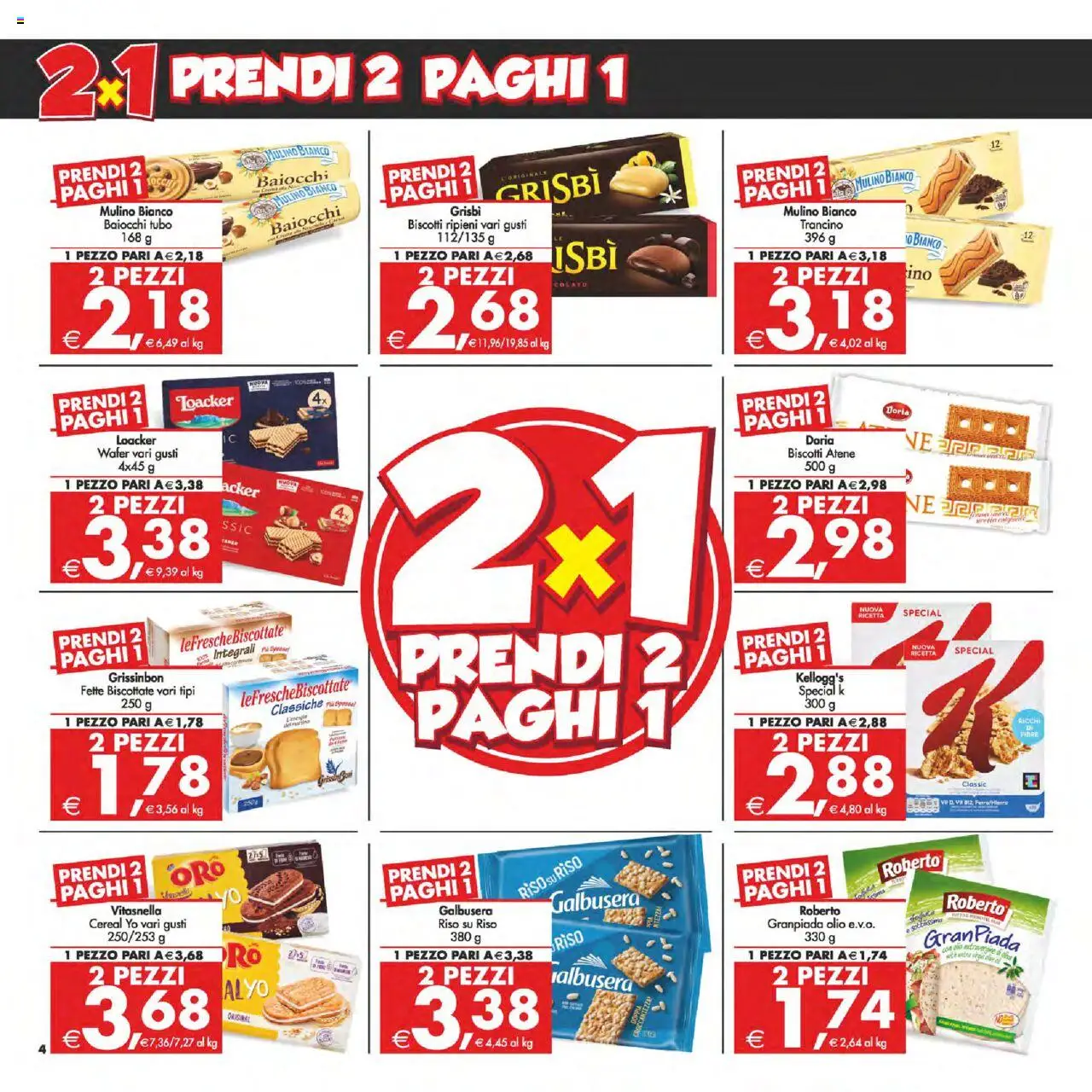 Volantino Decò del 12.09.2025 | Pagina: 4 | Prodotti: Riso, Olio, Tubo, Fette biscottate