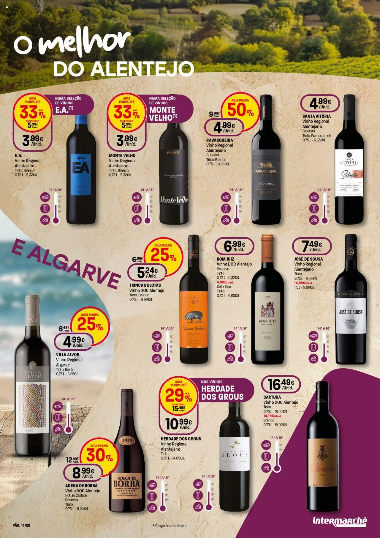 Intermarché - Vinhos Contact │ válido de 11.09.2025 | Página: 14 | Produtos: Vinho