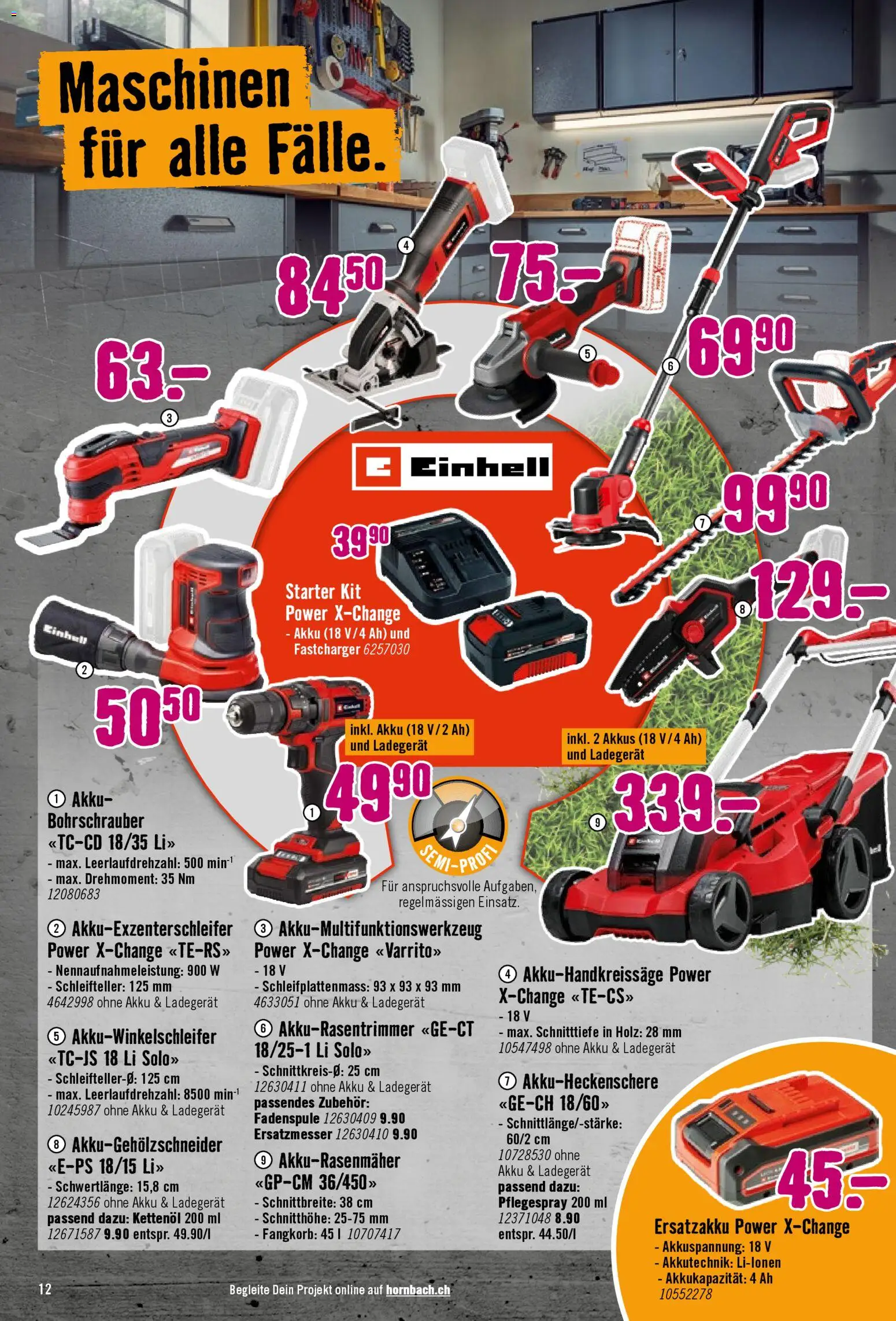 Hornbach aktionen – gültig ab 28.04.2026 | Seite: 12 | Produkte: Ladegerät